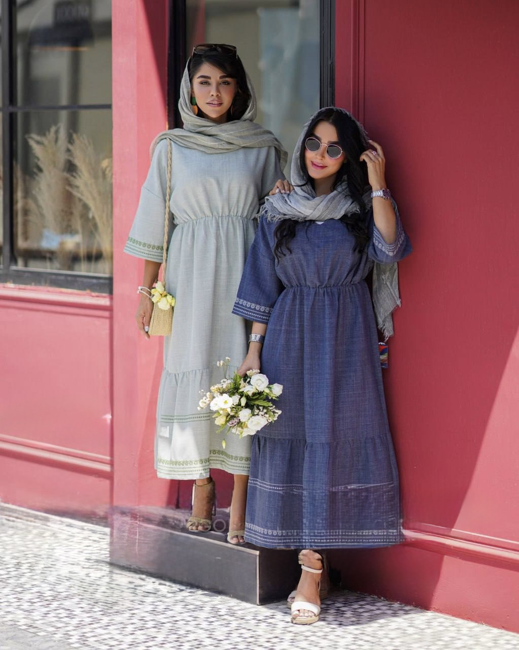 پیراهن ساحلی آستین سربع زنانه