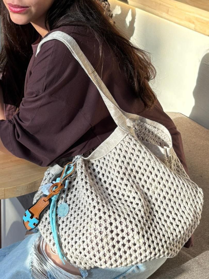 توت بگ قلاب بافی کیف پر کاربرد زنانه