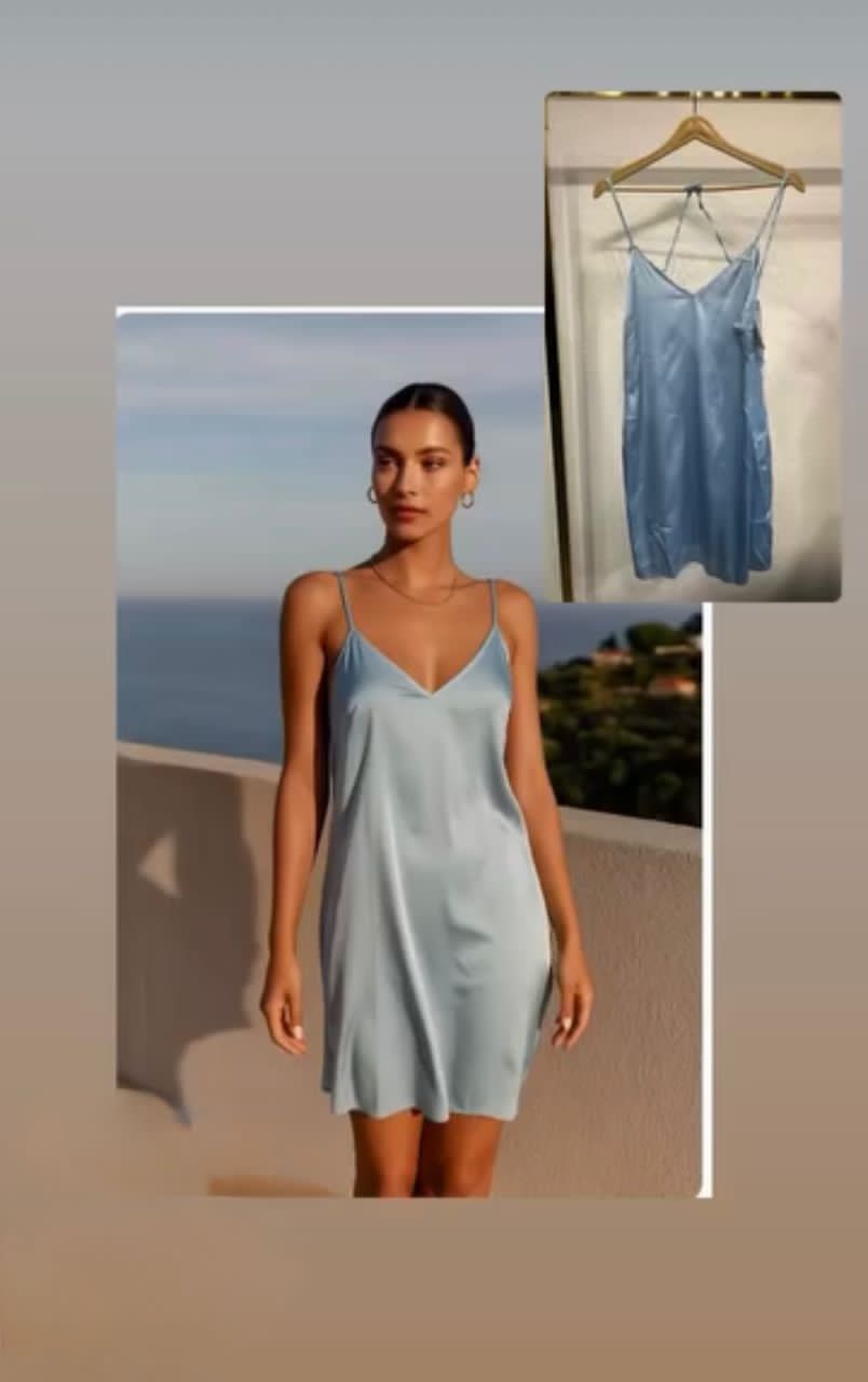 پیراهن ساتن خواب زنانه