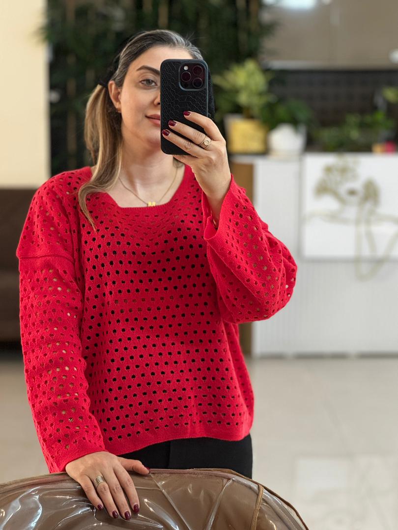 یلدایی ماشین‌بافت زنانه – فری‌سایز