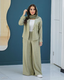 کراپ کت و شلوار زنانه بهاری شانتون | سبک و شیک