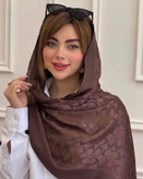 خرید شال بامبو ژاکارد شاین اعلا زنانه ۷۵×۲۰۰ | موجود در رنگ سرمهای و موکا