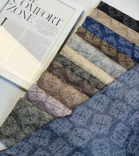 خرید شال مجلسی حریر چروک وارداتی